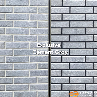 Объект из Термопанели BestPoint Ceramics Exclusive Cement Gray